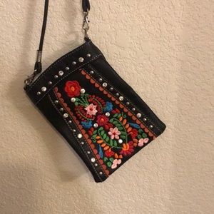 Small embroidered bag